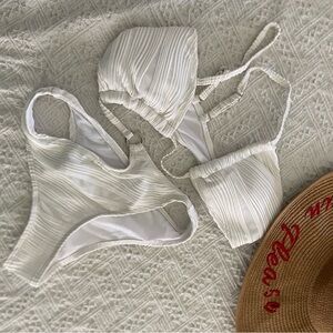 Elegant White Bikini